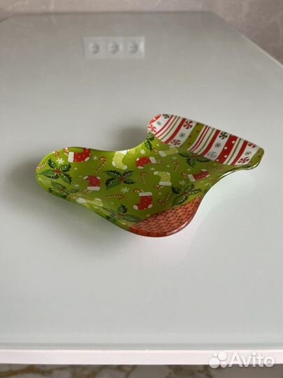 Новогодние тарелки и формы для запекания