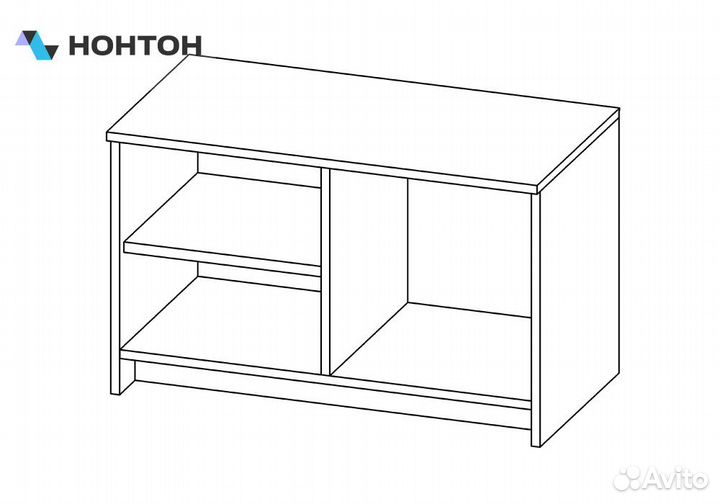 Тумба Сириус дуб венге