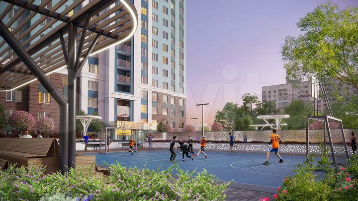 2-к. квартира, 56,2 м², 24/25 эт.