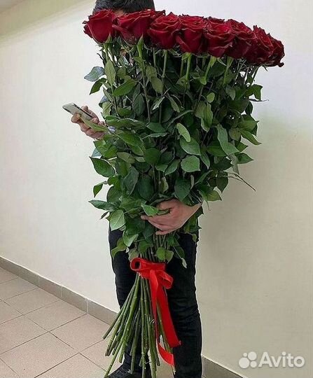 Розы Высокие Розы Гиганты Доставка Москва
