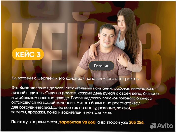 Готовый бизнес под ключ 8 4 7 12