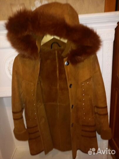 Дубленка для девочки