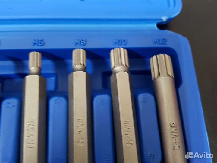 Набор бит spline (VAG) 11предметов