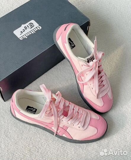 Asics Onitsuka Tiger Tokuten pink кеды розовые