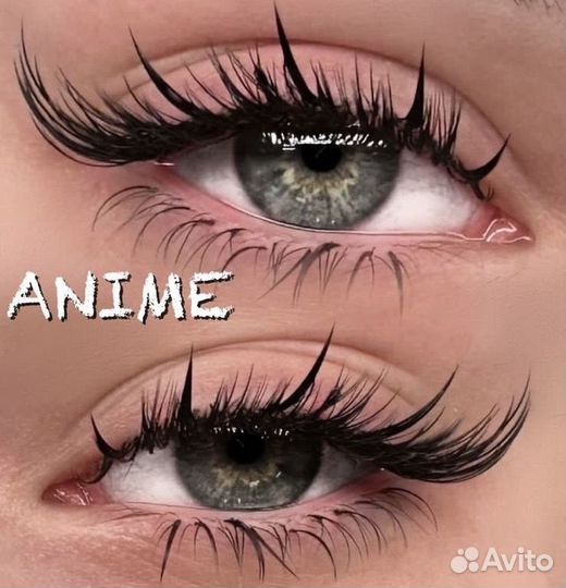 Наращивание ресниц эффекты макфокс, аниме