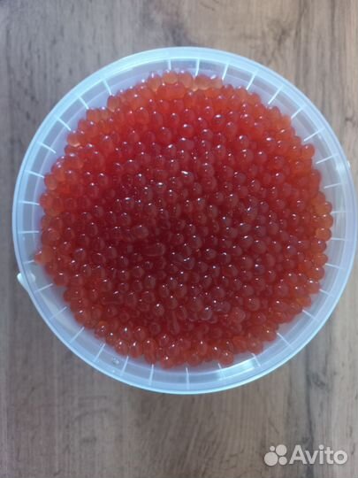 Красная икра кета
