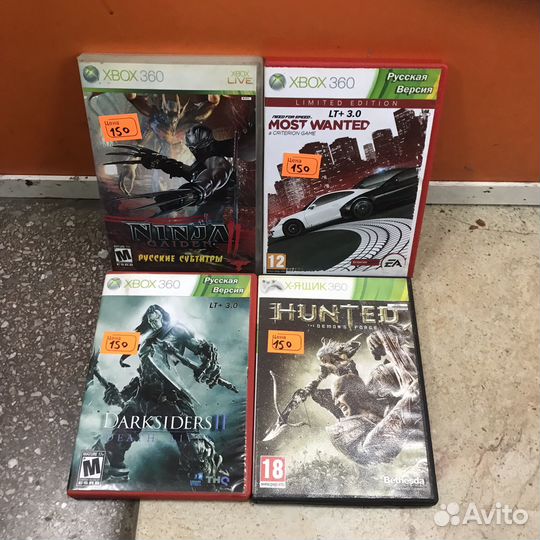 Диски на хбокс 360 не оригинальные в ассортименте