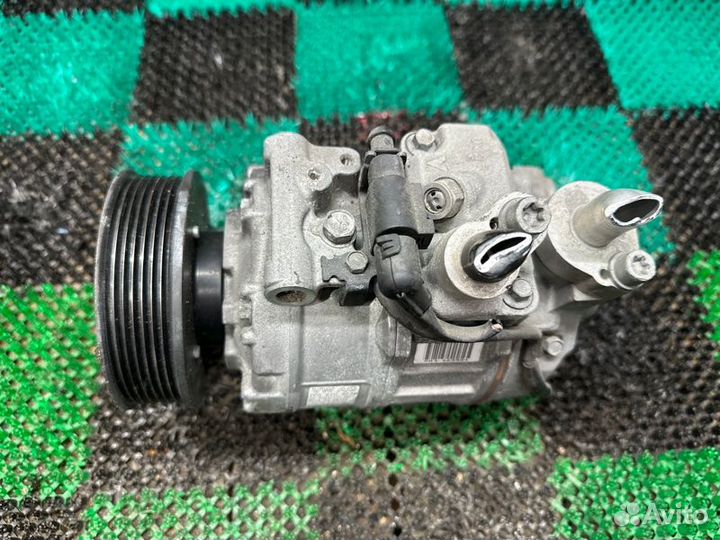 Компрессор кондиционера Porsche Cayenne 958 3.6