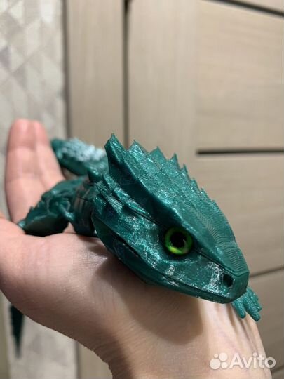 Ящерица подвижная 3Д
