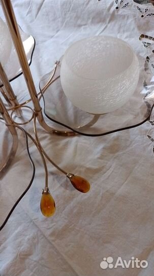 Люстра потолочная бу