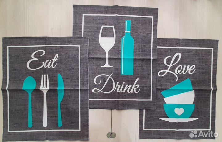 Набор кухонных полотенец