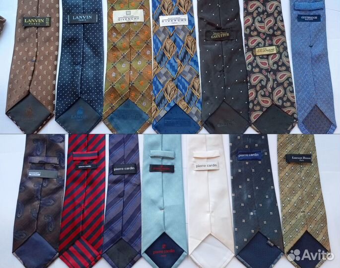 Галстуки 1000 шт. Hermes Chanel Gucci