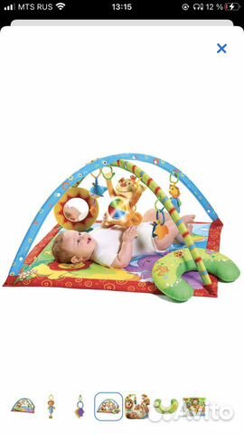 Развивающий коврик tiny love