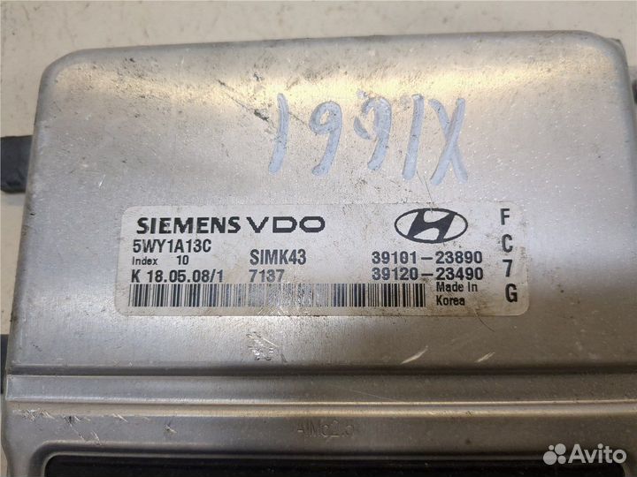 Блок управления двигателем Hyundai Coupe (Tiburon)