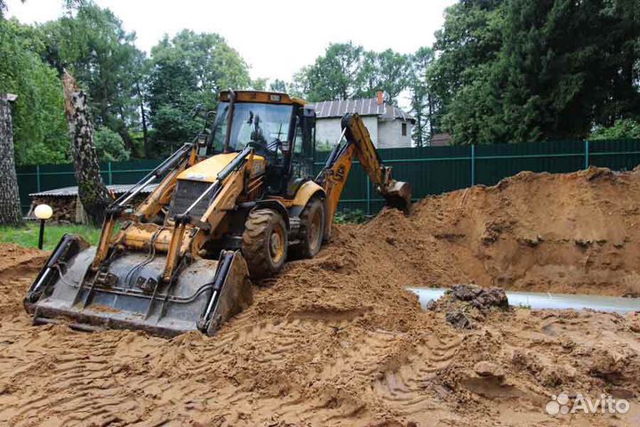 Аренда экскаватора погрузчика Аренда Трактора