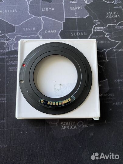 Адаптер м42 Canon с чипом