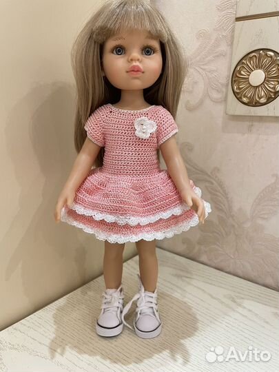 Платье на куклу Паола Рейна