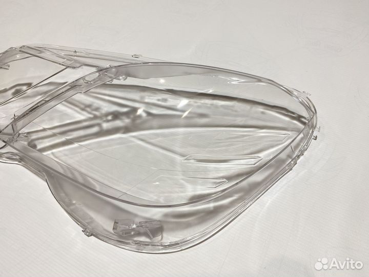 Левое стекло фары Mercedes W212 дорестайлинг