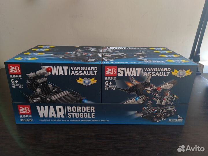 Конструктор 8 в 1 swat от Vanguard Assault