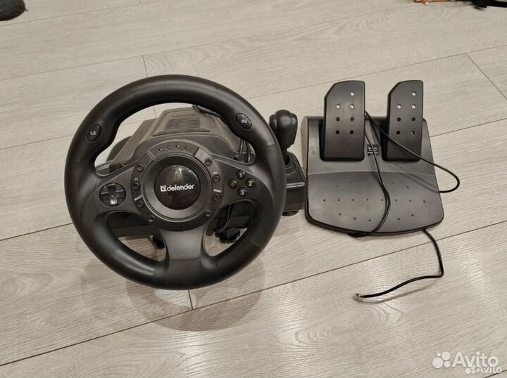 Игровой руль defender forsage drift gt