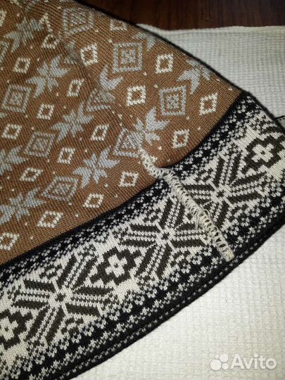 Шапка с шарфом