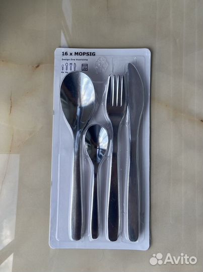 Набор столовых приборов IKEA мопсинг