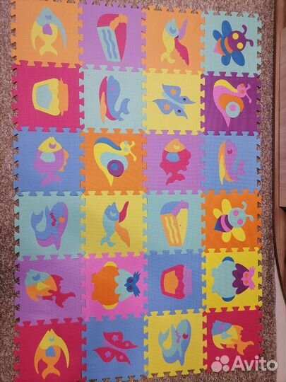 Детский коврик пазл