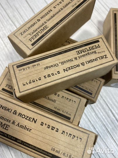 Zelinski & Rozen духи 10мл оригинал