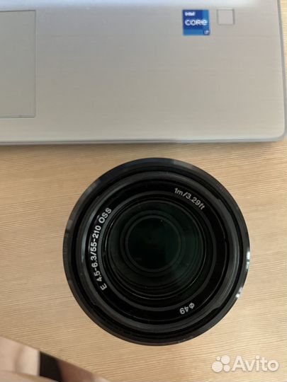 Объектив Sony E 55-210mm f/4.5-6.3 черный