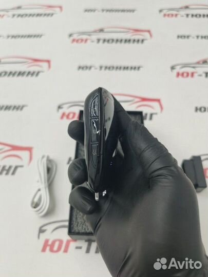 Смарт ключ автомобильный дизайн Mercedes Benz Blue