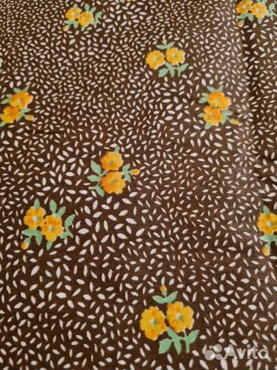 Отрез ткани хлопок СССР