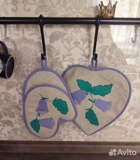 Прихватка и рукавица, для кухни, для горячего