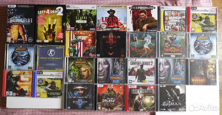 Компьютерные игры на дисках