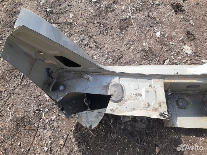 Renault Logan 1 порог левый со стойкой