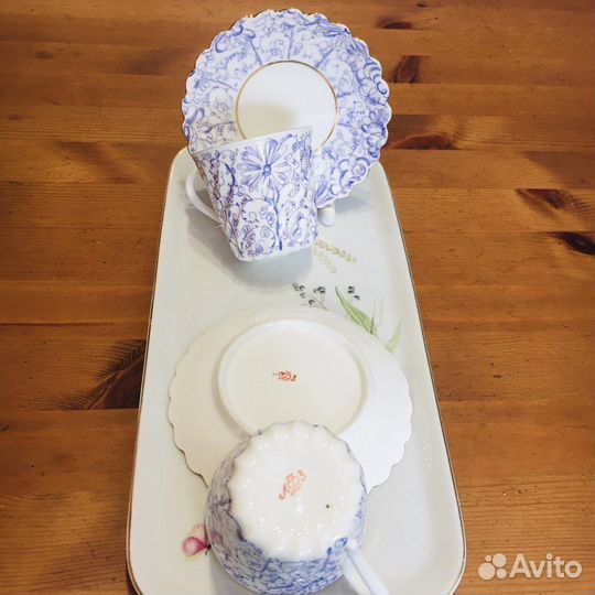 Чашки костяной фарфор лфз