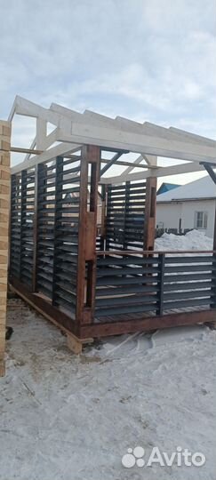 Беседка из дерева
