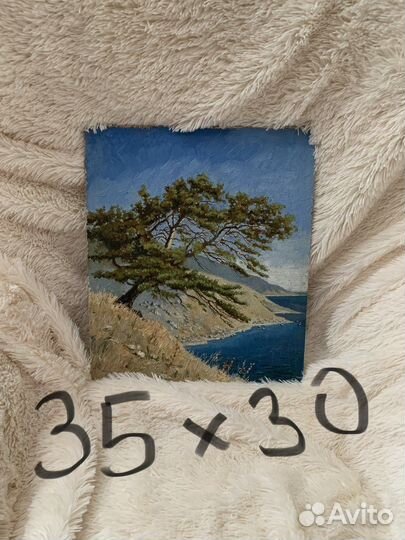 Картина маслом Байкал