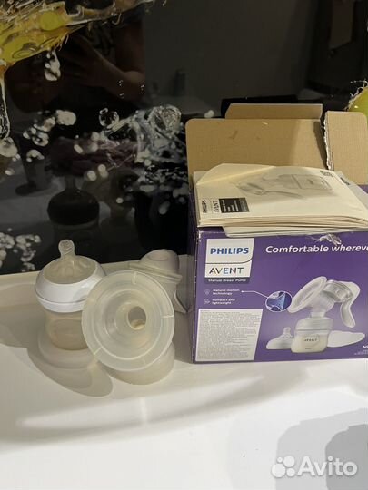 Молокоотсос avent ручной