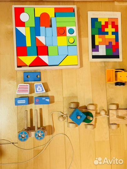 Деревянный конструктор