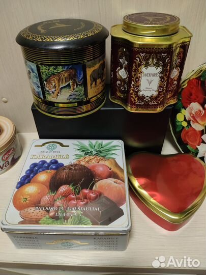 Жестяные банки времен СССР