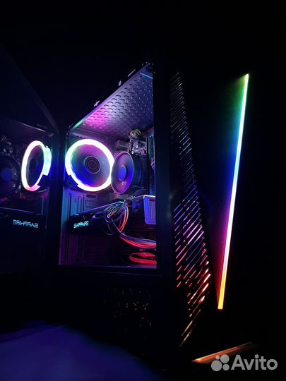 Игровой Компьютер Intel i5-4440/RX570 4Gb/8Gb/SSD