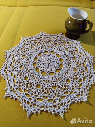 Салфетки вязаные