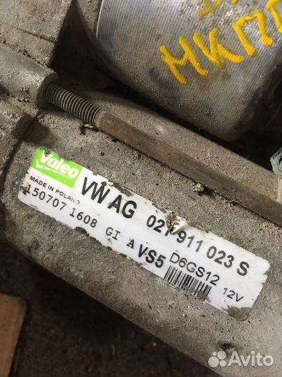 Стартер Skoda Fabia