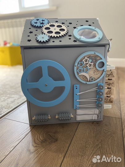 Бизиборд домик со светом большой