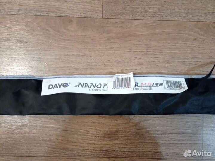 Спиннинг Dayo nano predator тест 0.2-2г 198см