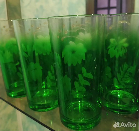 Стопки, фужеры СССР. Винтаж.Стекло