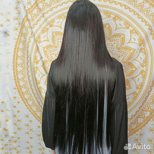 Точечное афронаращивание волос