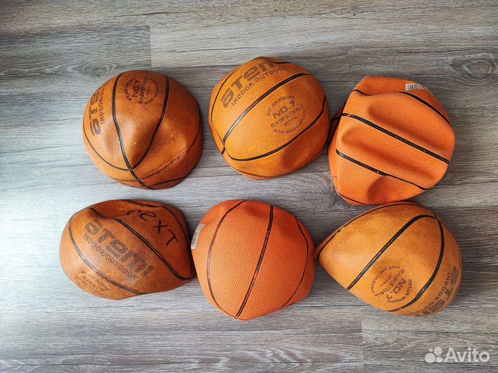 Баскетбольные мячи 6 шт
