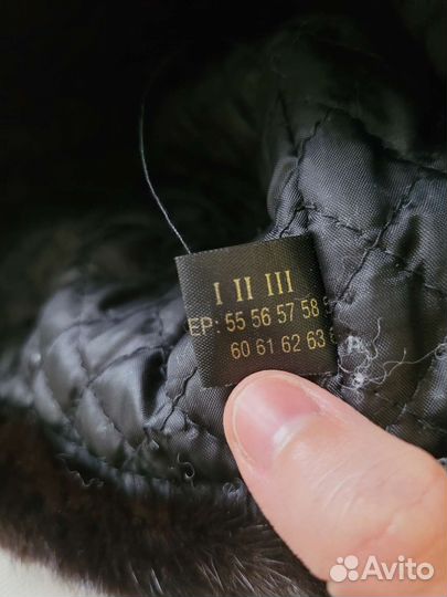 Шапка норковая женская