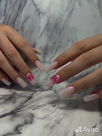 Маникюр, гель лак, наращивание ногтей